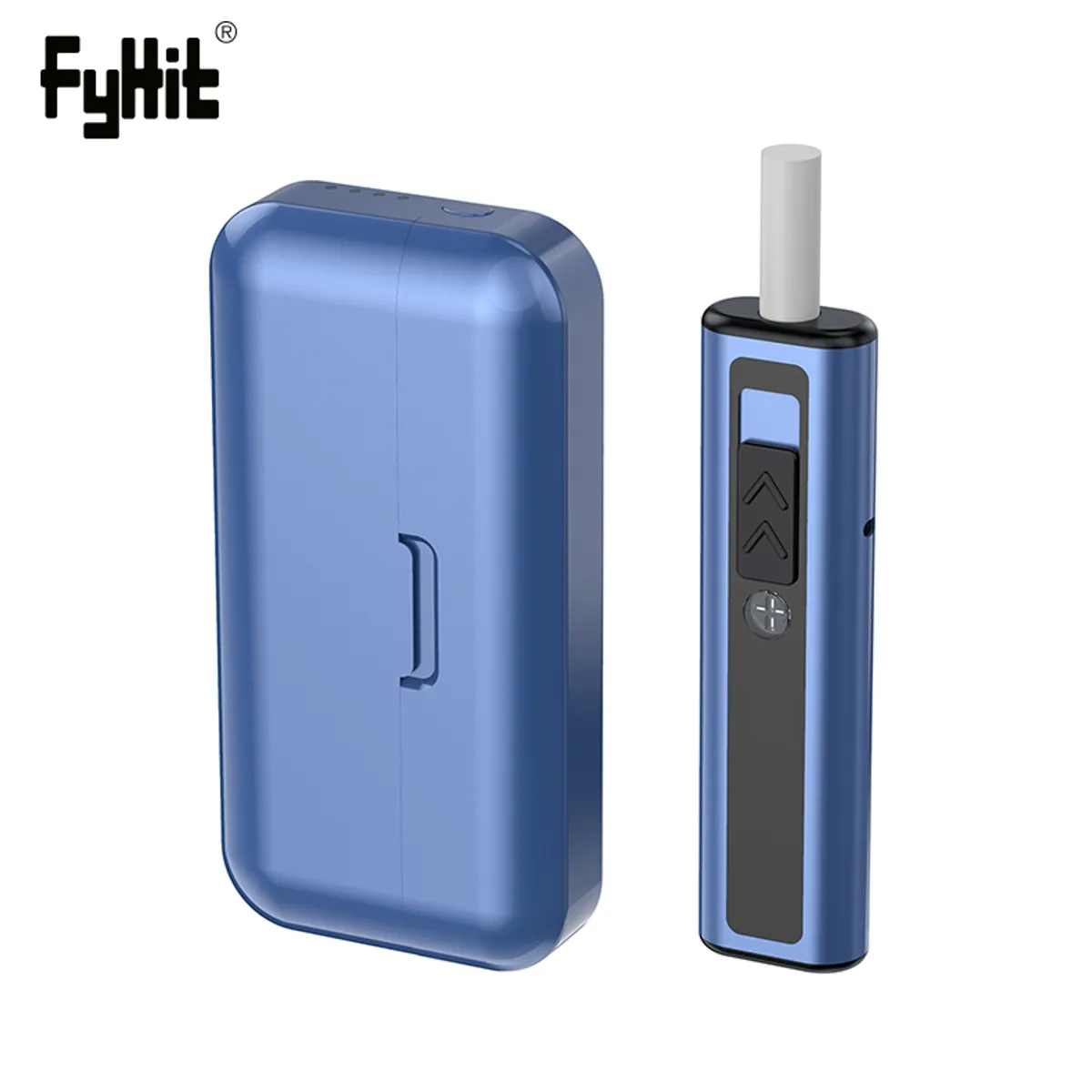 FYHIT DUO heat-not-burn holder, ceramic-plate heating with auto-clean — view 1