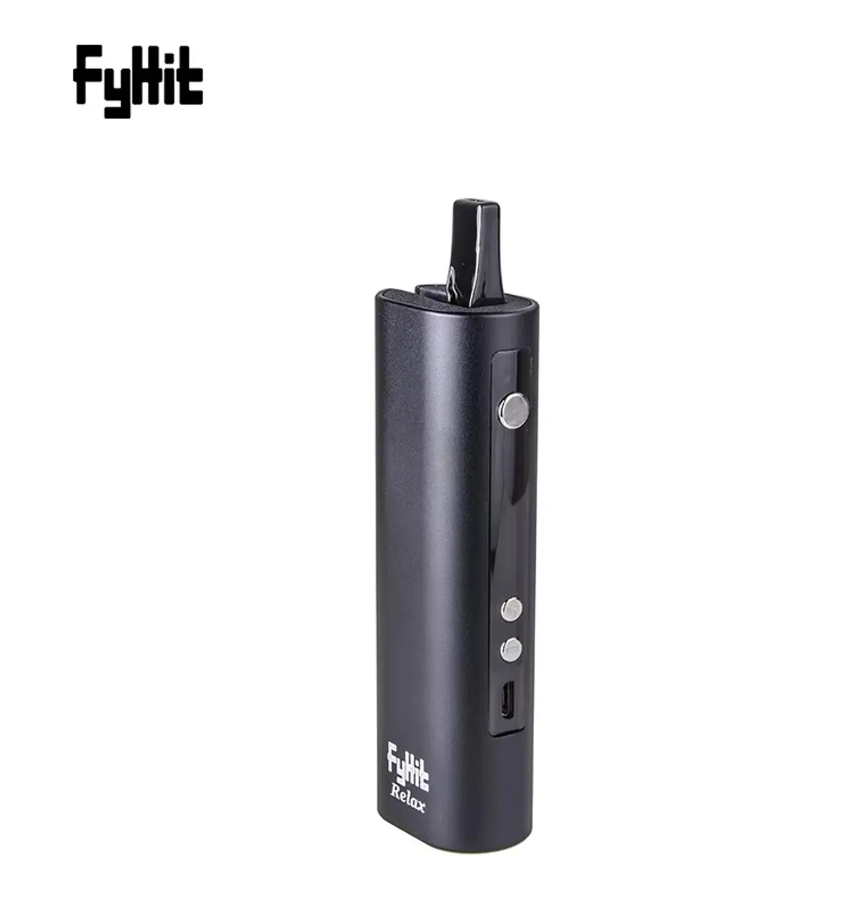 FyHit Relax dry herb vaporizer, OLED display, 120–225 °C control — view 1
