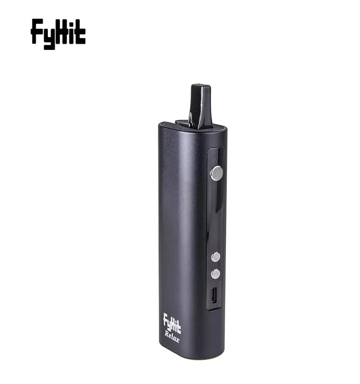 FyHit Relax dry herb vaporizer, OLED display, 120–225 °C control — view 1