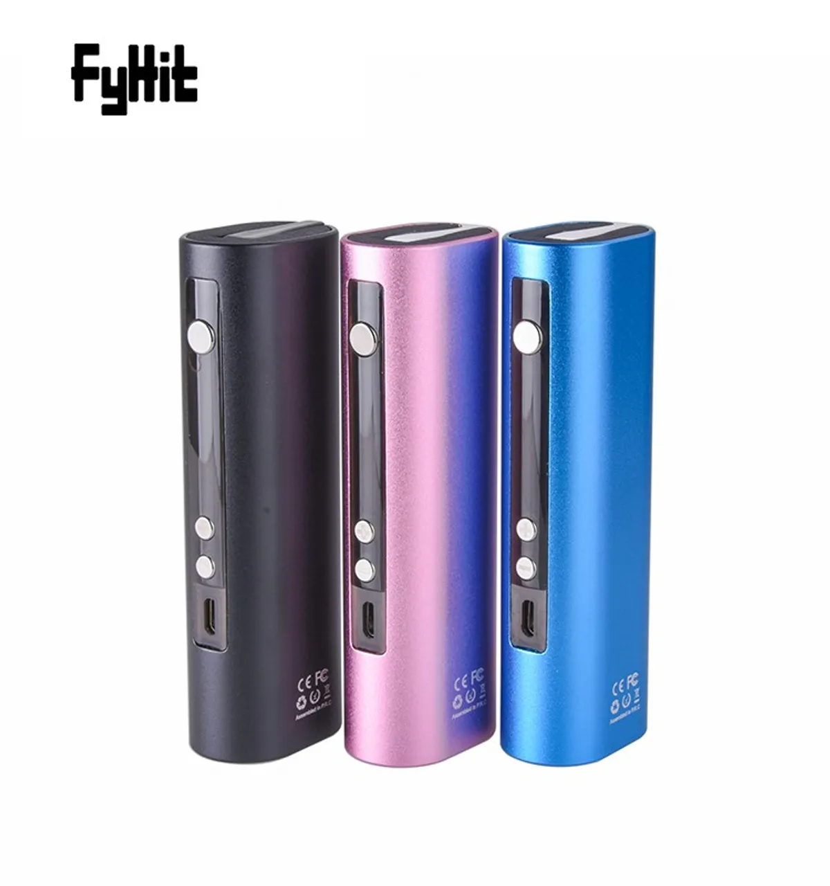 FyHit Relax dry herb vaporizer, OLED display, 120–225 °C control — view 3