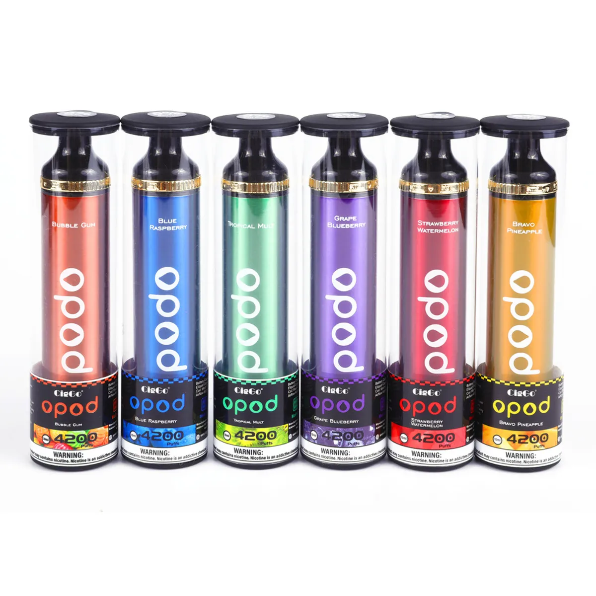 J11 CigGo Opod 4200-puff disposable vape, 10 ml, 650 mAh, mesh coil — view 4