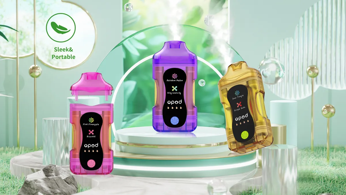 J91 dual-tank disposable vape, 2 ml + 2 ml tanks, 450 mAh battery — view 3