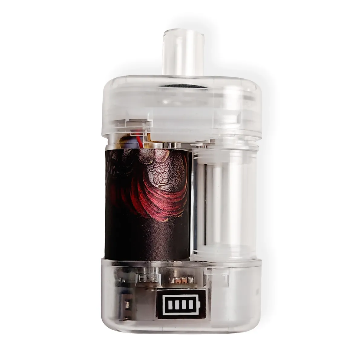 J93 disposable vape device, 1 ml tank, ceramic coil, battery-level screen — view 3