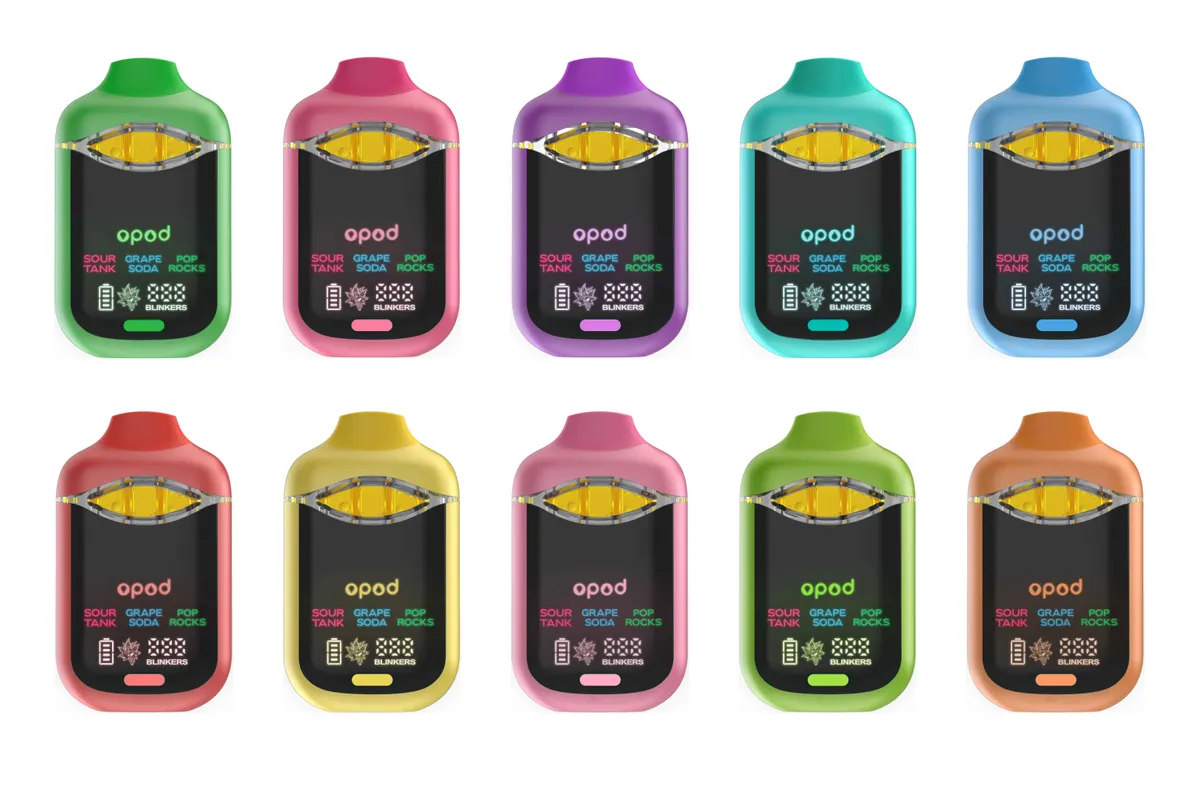 J96 triple-flavor vape device, 3 × 0.66 ml chambers, large display — view 2