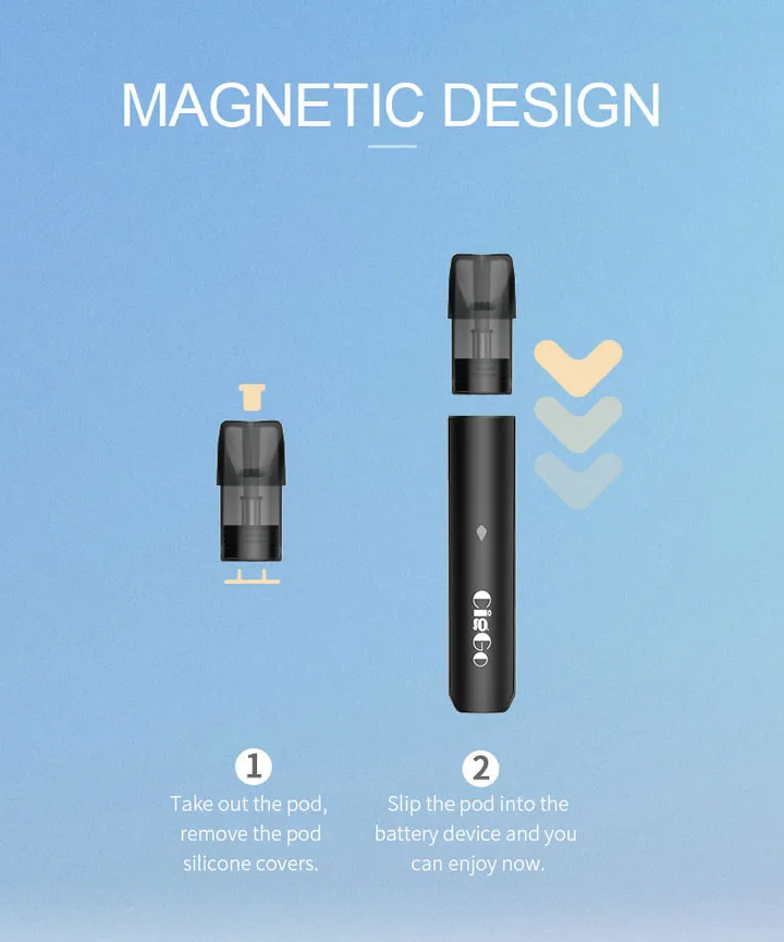 M21 closed pod vape system, 450 mAh with vibration feedback — view 6