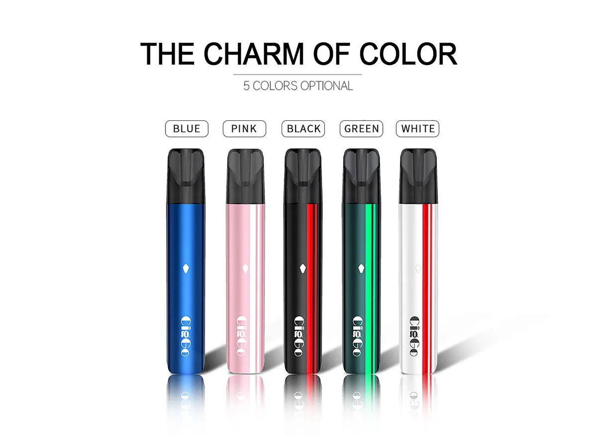 M22 closed pod vape system, 450 mAh battery with ceramic coil — view 10