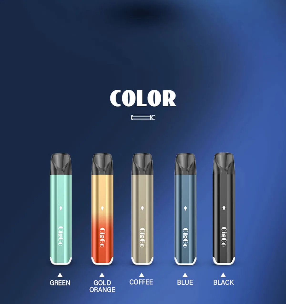 M23 Bysoul open pod vape system, 450 mAh with ceramic coil — view 4