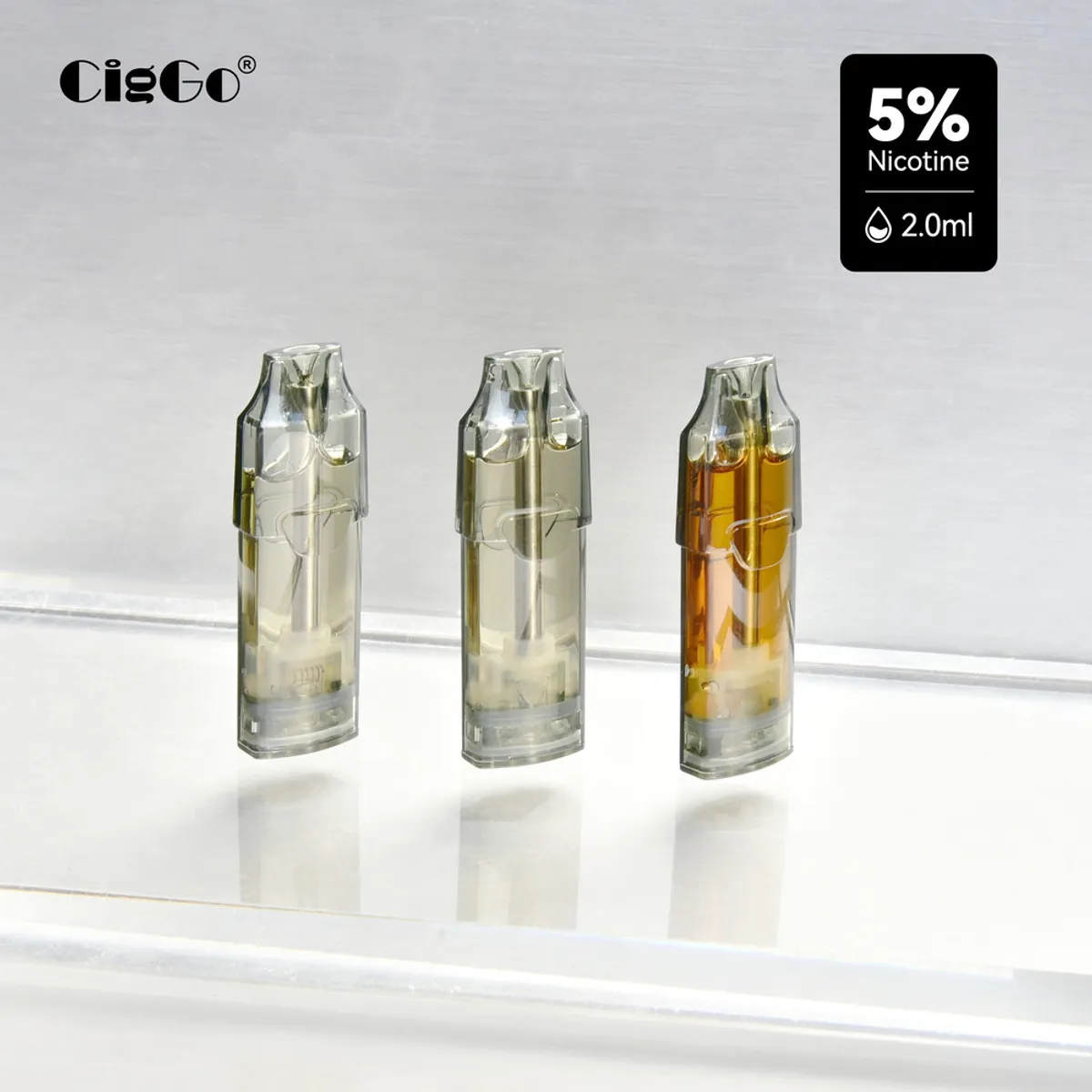 M30 pod system from the CigGo M-series closed-pod platform — view 1