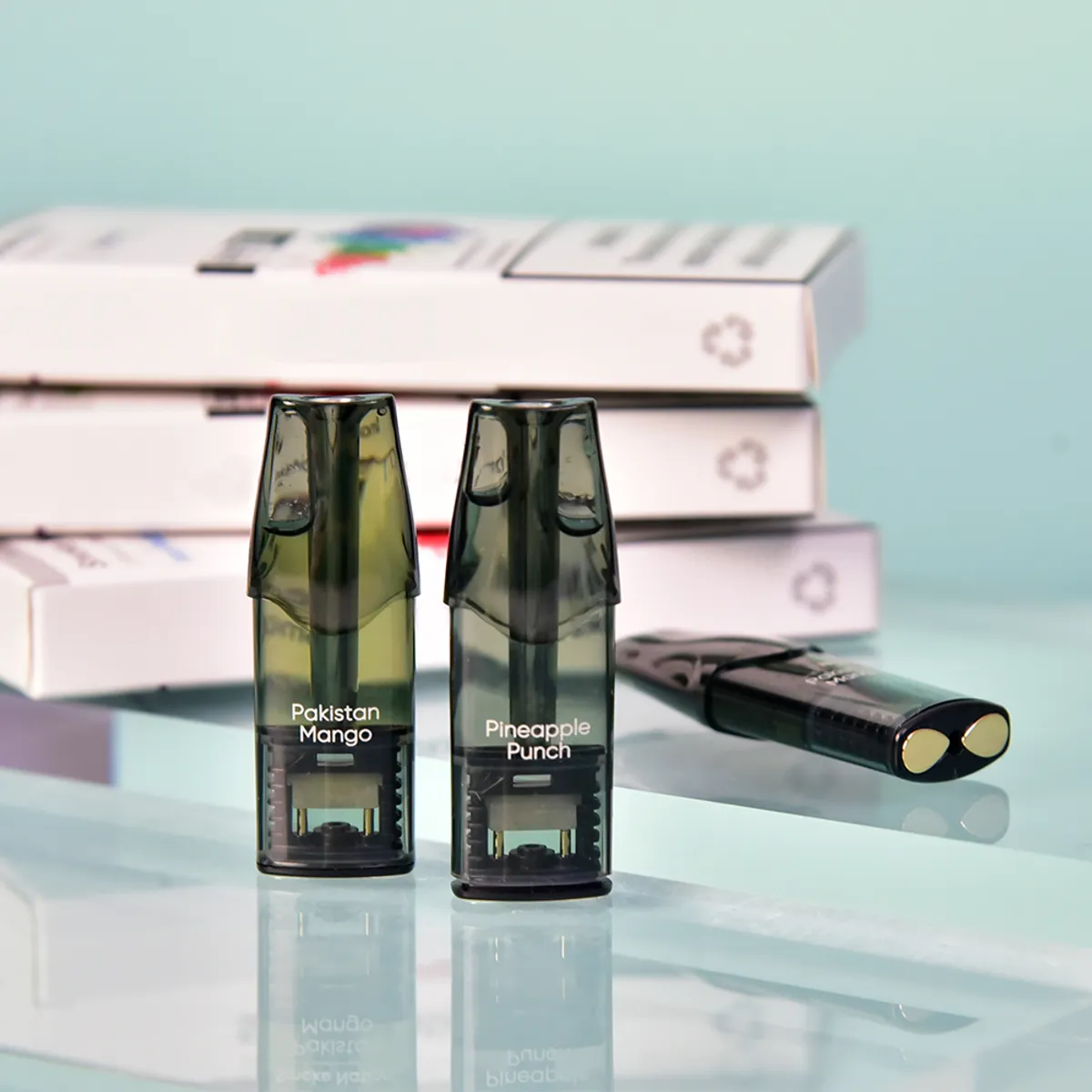M35 pod system for custom flavor lines, CigGo M-series platform — view 2