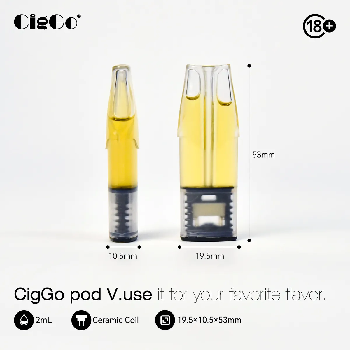 M35 pod system for custom flavor lines, CigGo M-series platform — view 9