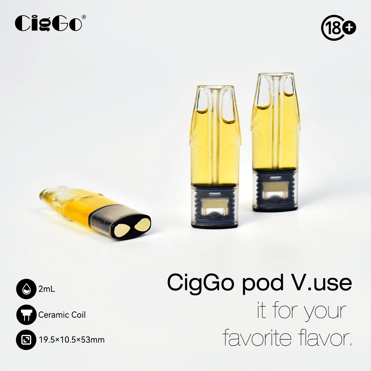 M35 pod system for custom flavor lines, CigGo M-series platform — view 11