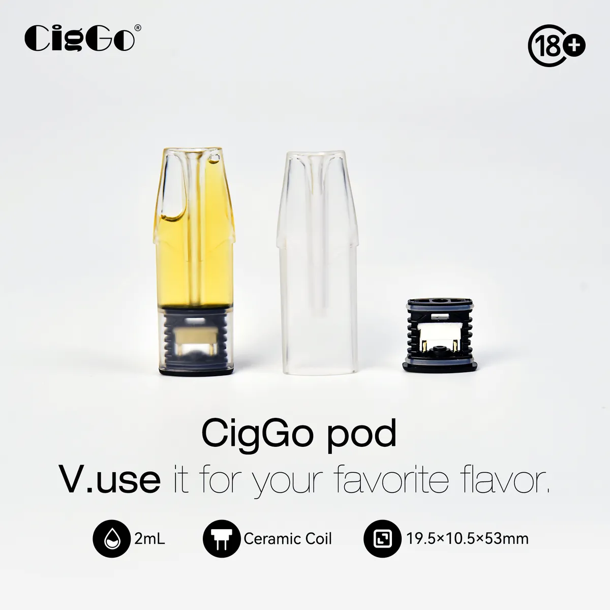 M35 pod system for custom flavor lines, CigGo M-series platform — view 12