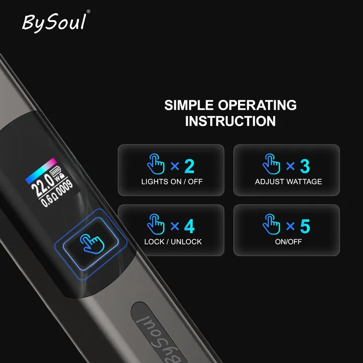 M37 Bysoul pod system, 23 W output, 750 mAh, 0.42 inch OLED screen — view 4