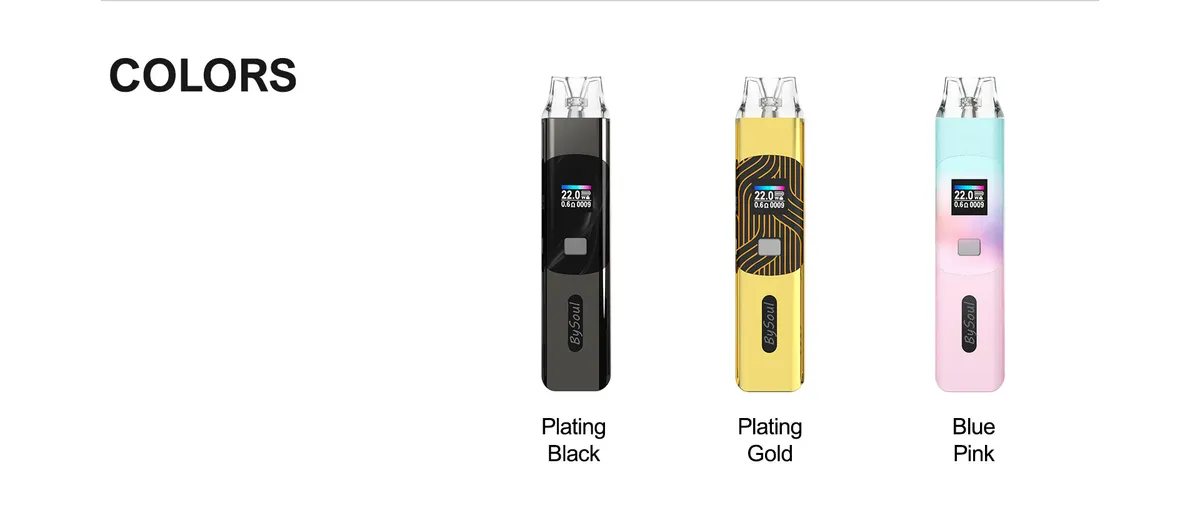 M37 Bysoul pod system, 23 W output, 750 mAh, 0.42 inch OLED screen — view 13