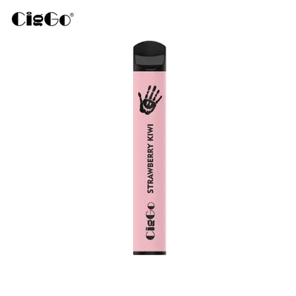 CigGo Slim 600-puff ultra-slim disposable vape, 2.0 ml, 14 × 91 mm — view 1