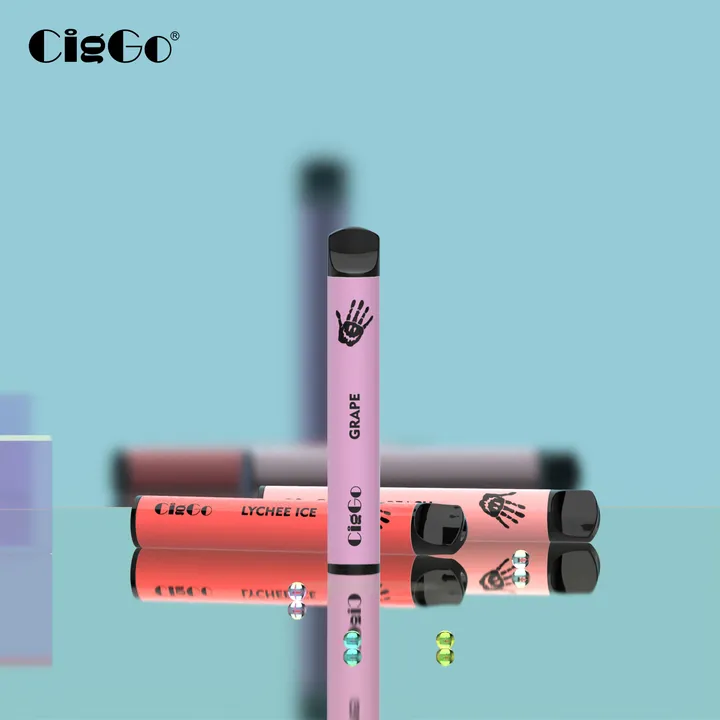 CigGo Slim 600-puff ultra-slim disposable vape, 2.0 ml, 14 × 91 mm — view 4