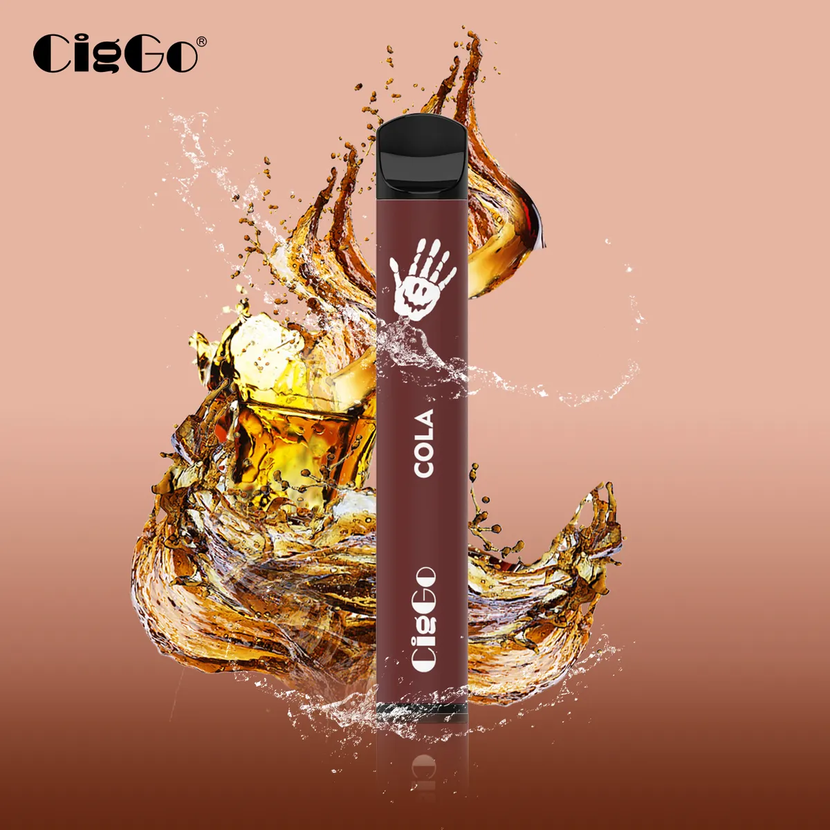 CigGo Slim 600-puff ultra-slim disposable vape, 2.0 ml, 14 × 91 mm — view 5