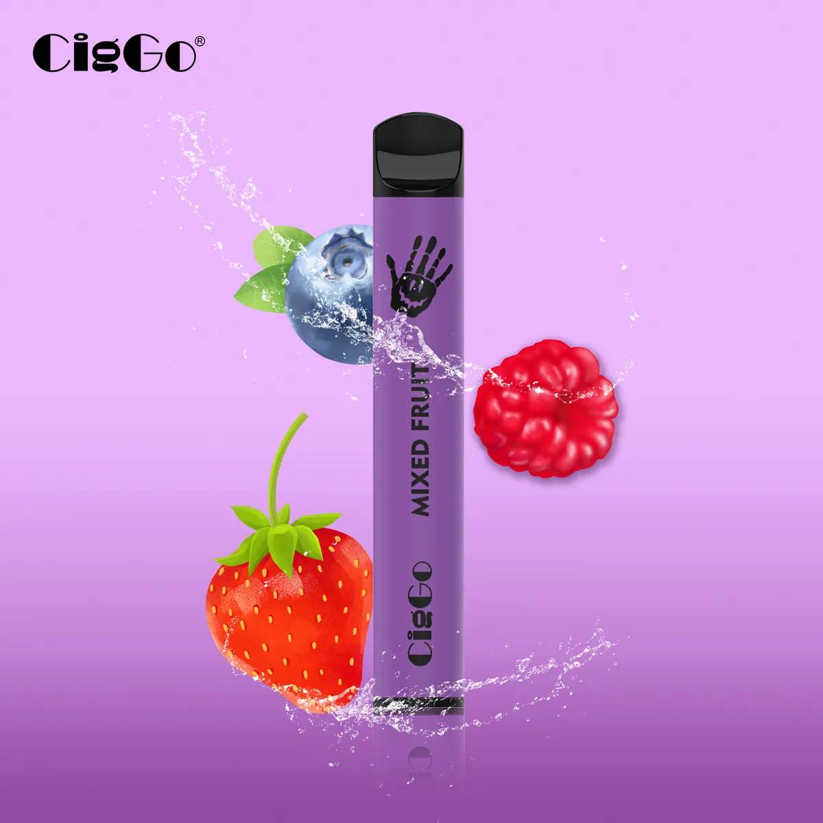 CigGo Slim 600-puff ultra-slim disposable vape, 2.0 ml, 14 × 91 mm — view 6