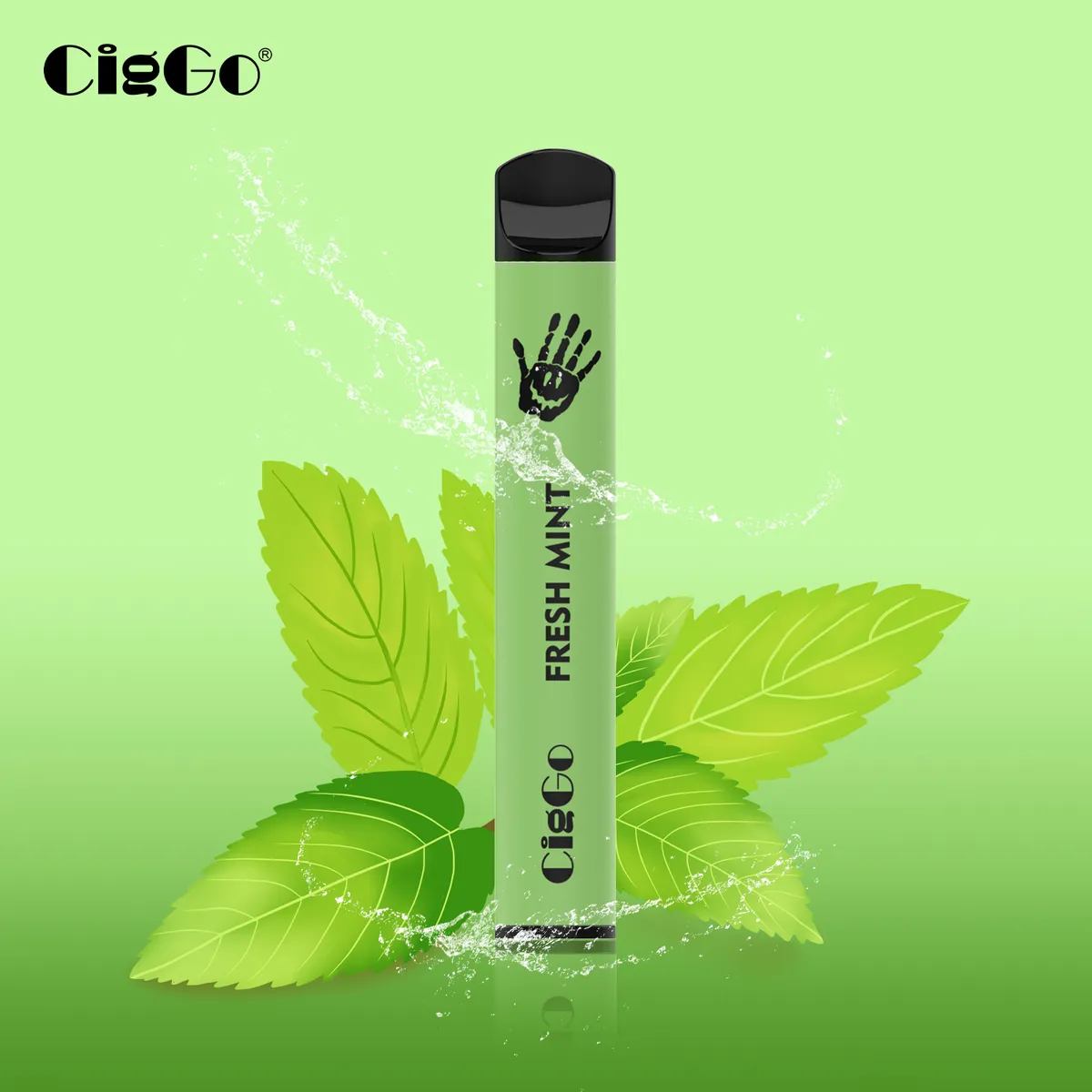 CigGo Slim 600-puff ultra-slim disposable vape, 2.0 ml, 14 × 91 mm — view 9