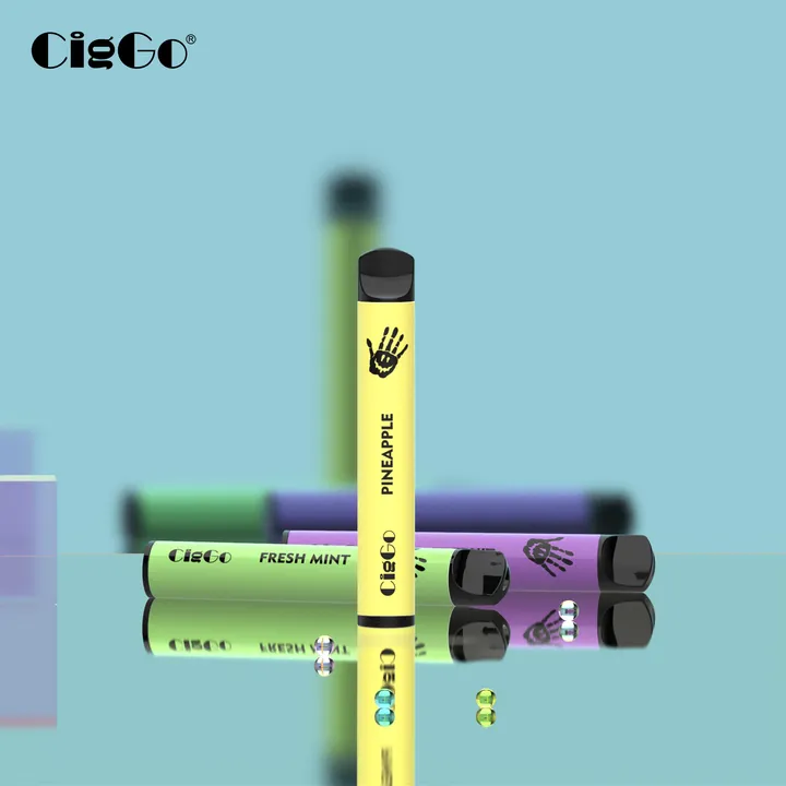 CigGo Slim 600-puff ultra-slim disposable vape, 2.0 ml, 14 × 91 mm — view 11
